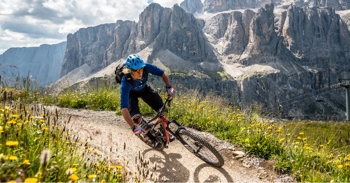 4 passi dolomitici in bici